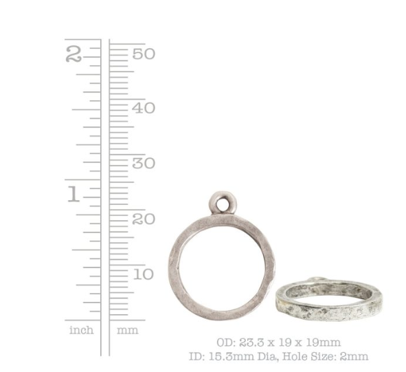 Toggle Ring Contemporary Gold- Nunn Designs- 24mm