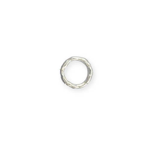 12mm Organic Ring - Sterling Silver Plated-Vintaj